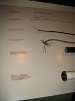 Several types of wire