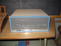Altair 8800 Computer (Apple's competition)