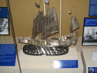 Theodore Roosevelt's Silver Junk (from China)