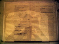 First printed draft of the Constitution, August 6, 1787, selected pages
