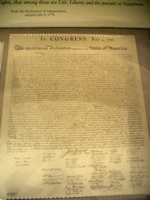 Declaration of Independence, facsimile