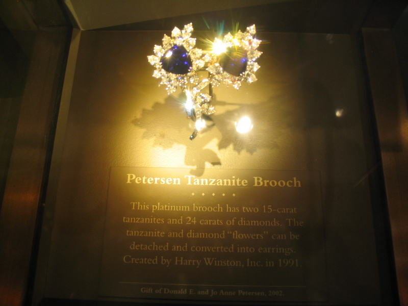 Petersen Tanzanite Brooch