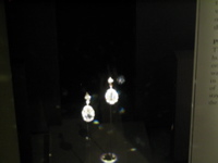 Giant Bloody Diamond Earrings 