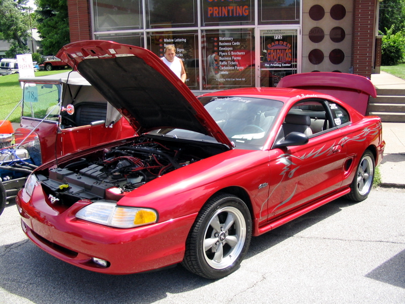 Red Mustang