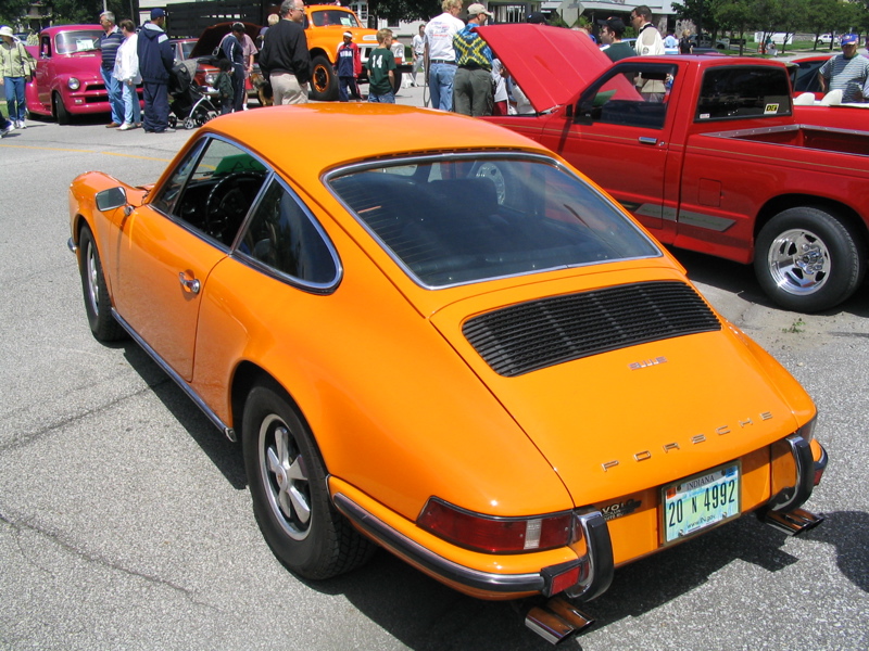 Orange Porsche