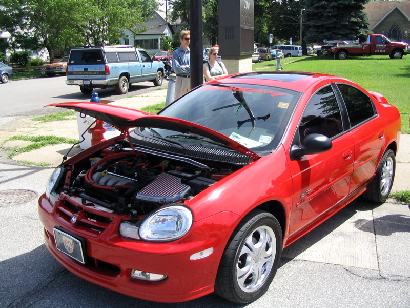 Red Dodge Neon