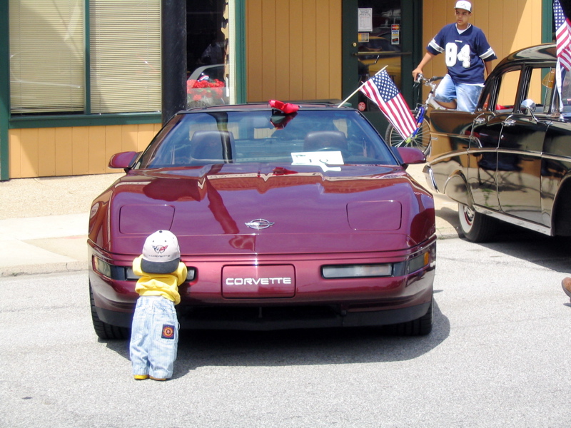 Purple Corvette