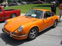 Orange Porsche