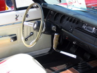 Red with Black Stripe Plymouth Pistol Grip Shifter