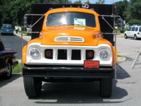 Orange Schinery Hauler Studebaker