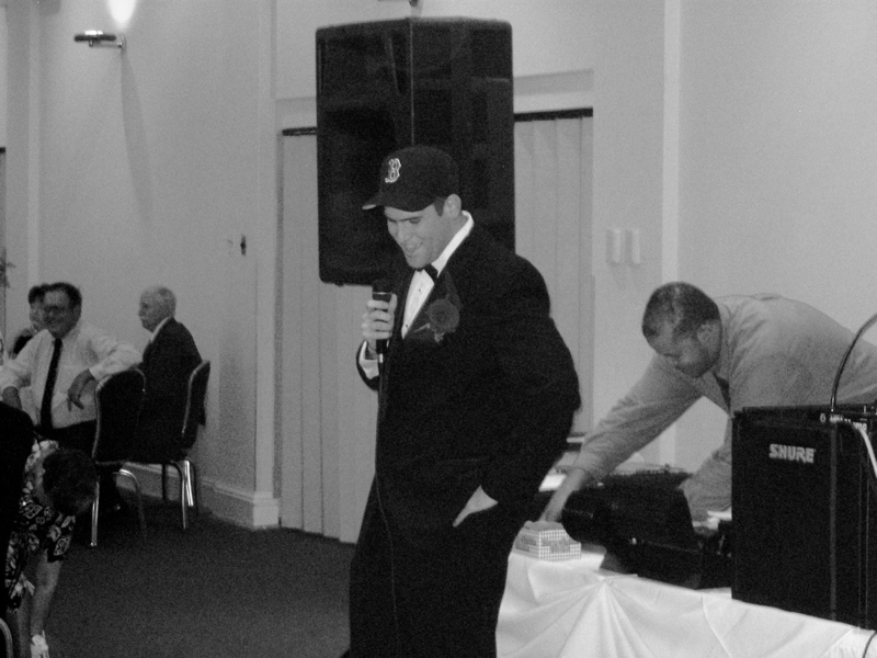 Best Man Smiles During Speech