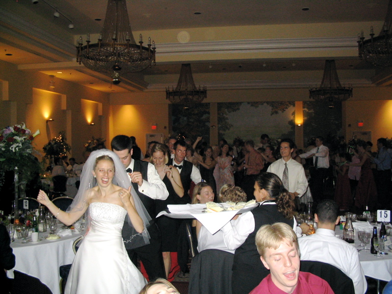 What Wedding Is Complete Without a Conga Line?