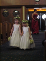 Brooke Cooney & Jessica Zehner (flowergirls)