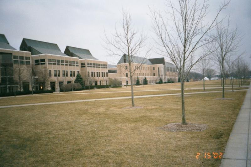 This is DeBartolo Hall - the education & technology building.