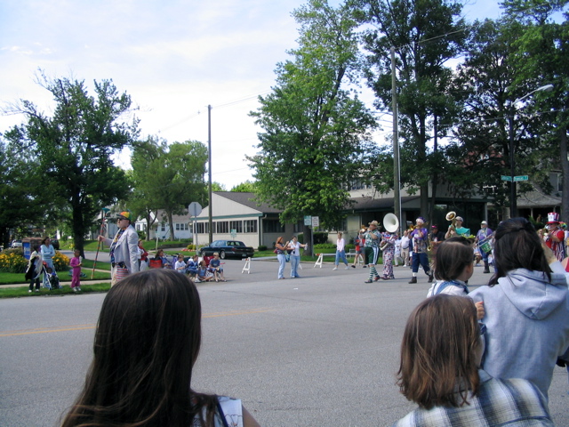 The Front of the Parade (Clown Band)