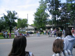The Front of the Parade (Clown Band)