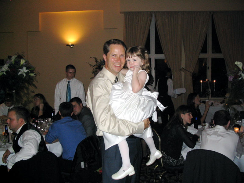 Jr. Bridesmaid & Father
