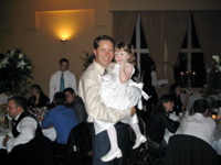 Jr. Bridesmaid & Father